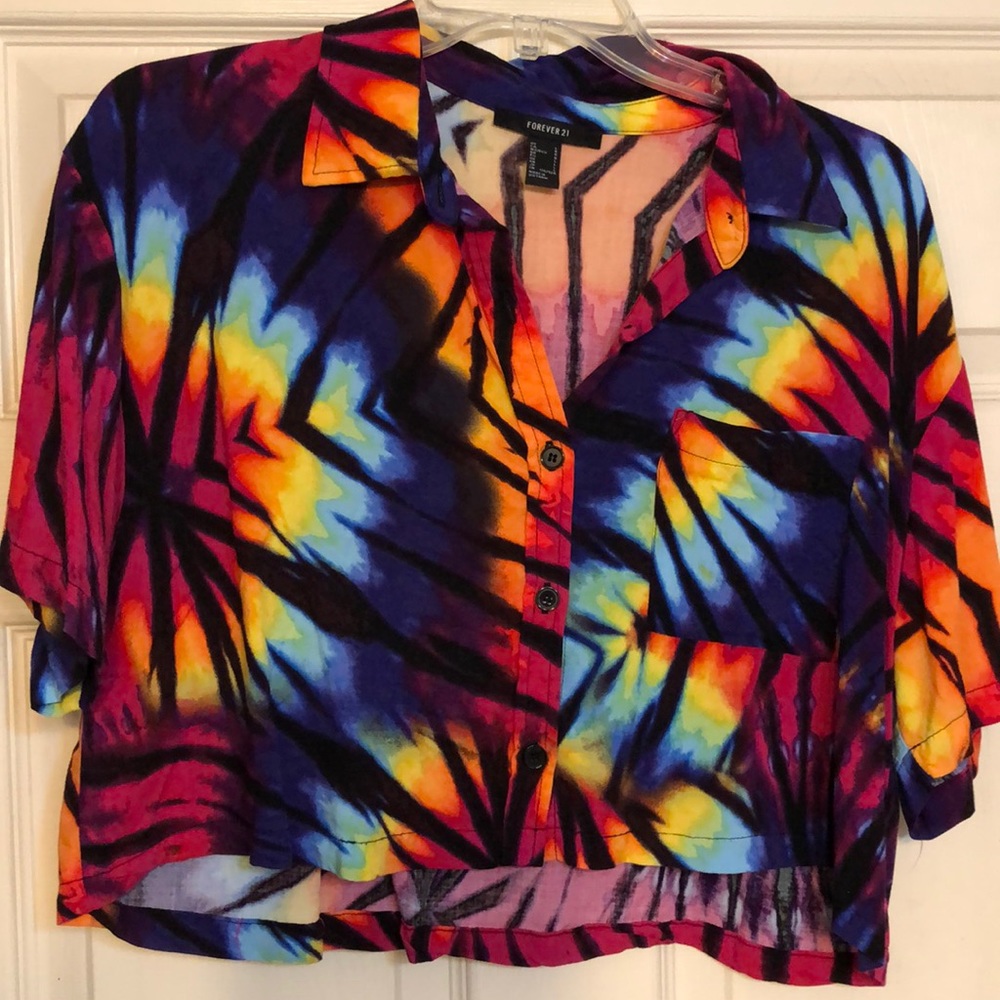 Tie Dye Crop Top